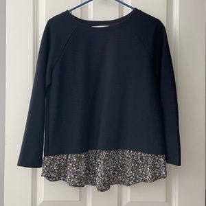 LOFT Peplum Top